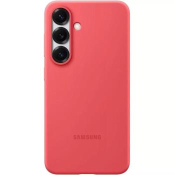 Samsung Galaxy S25+ Silicone Cover, gyári szilikon tok, piros (Új, Csomagolássérült) kép