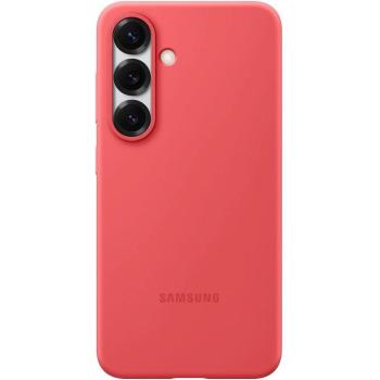 Samsung Galaxy S25 Silicone Cover, gyári szilikon tok, piros kép