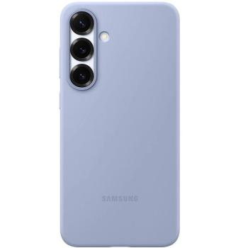 Samsung Galaxy S25 Silicone Cover, gyári szilikon tok, világoskék kép