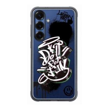 Samsung Galaxy S25 SM-S931, Műanyag hátlap védőtok, cserélhető hátlap, Flip Suit, fekete, gyári kép