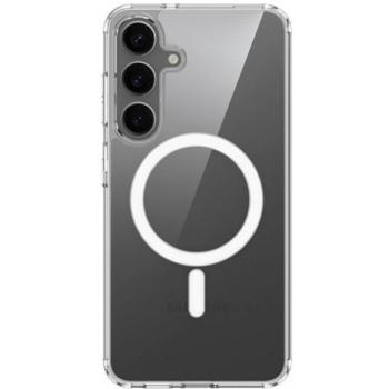 Samsung Galaxy S25 SM-S931, Szilikon tok, közepesen ütésálló, Magsafe kompatibilis, átlátszó kép