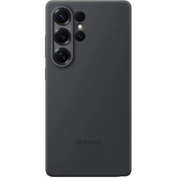 Samsung Galaxy S25 Ultra Silicone Cover, gyári szilikon tok, fekete kép