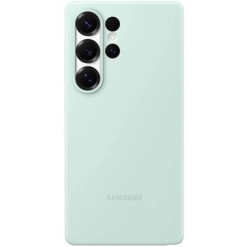 Samsung Galaxy S25 Ultra Silicone Cover, gyári szilikon tok, menta kép