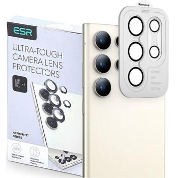 Samsung Galaxy S25 Ultra SM-S938, Kamera lencsevédő fólia, ütésálló fólia, Tempered Glass (edzett üveg), ESR Armorite, Clear kép