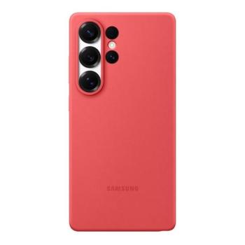 Samsung Galaxy S25 Ultra SM-S938, Szilikon tok, piros, gyári kép