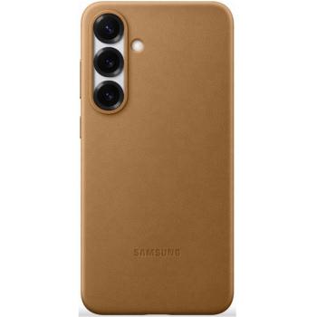 Samsung Galaxy S25 vegán gyári bőrtok, arany kép