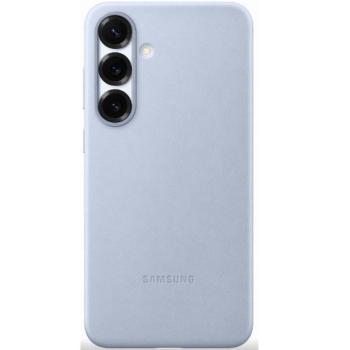 Samsung Galaxy S25 vegán gyári bőrtok, világoskék kép