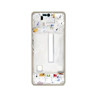 Samsung Galaxy SM- A536B A53 5G kompatibilis LCD kijelző, fehér kép