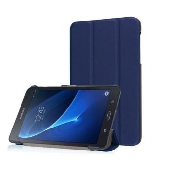Samsung Galaxy Tab A 7.0 SM-T280 / T285, mappa tok, Trifold, sötétkék kép