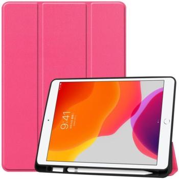 Samsung Galaxy Tab A9 Plus (11.0) SM-X210 / X215 / X216B, mappa tok, érintőceruza tartó, érintőceruza nélkül, Trifold, Wooze Trifold Pencil Holder, magenta kép