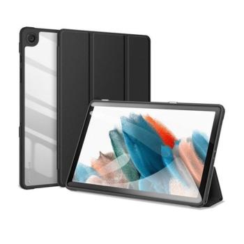 Samsung Galaxy Tab A9 Plus (11.0) SM-X210 / X215 / X216B, mappa tok, Trifold, légpárnás sarok, közepesen ütésálló, átlátszó hátlap, Dux Ducis Toby, fekete kép
