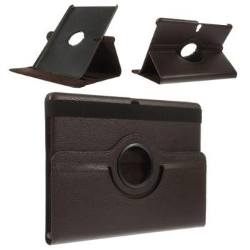 Samsung Galaxy Tab S 10.5 SM-T800, mappa tok, elforgatható (360°) sötétbarna kép