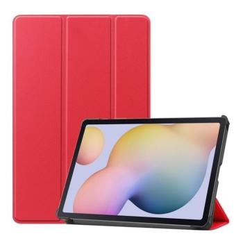 Samsung Galaxy Tab S7 11.0 / Tab S8 11.0, mappa tok, Trifold, piros kép