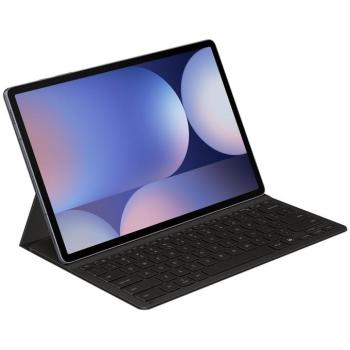 Samsung Galaxy Tab S9 Plus 12.4 / Tab S10 Plus 12.4 SM-X810 / X816B / X820 / X826B, Bluetooth billentyűzetes mappa tok, ultravékony, stand, érintőceruza tartó, Samsung Book Cover Slim Keyboard AI, fekete, gyári kép