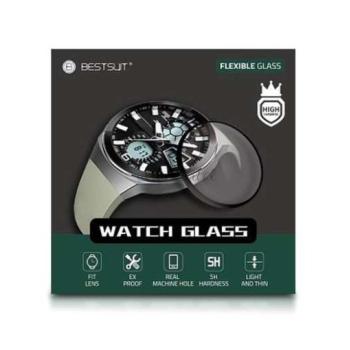 Samsung Galaxy Watch 4 Classic (46 mm) üveg képernyővédő fólia - Bestsuit Flexible Nano Glass 5H kép