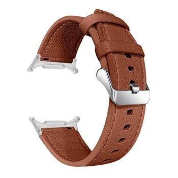 Samsung Galaxy Watch Ultra (47mm) SM-L705, valódi bőr pótszíj, állítható, barna kép