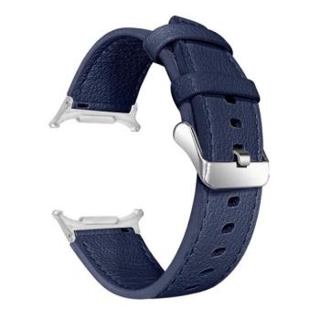 Samsung Galaxy Watch Ultra (47mm) SM-L705, valódi bőr pótszíj, állítható, sötétkék kép