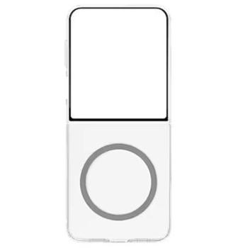 Samsung Galaxy Z Flip 7 Clear mágneses gyári tok, átlátszó kép