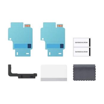 Samsung Galaxy Z Flip6 / Z Flip7 FE SM-F741B / F761B, Kijelzővédő fólia (az íves részre nem hajlik rá!), Előlapi kijelzőre, Clear Prémium, gyári, 2 db / csomag kép