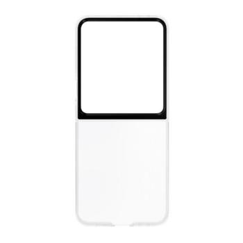 Samsung Galaxy Z Flip6 / Z Flip7 FE SM-F741B / F761B, Műanyag hátlap védőtok, átlátszó, gyári kép