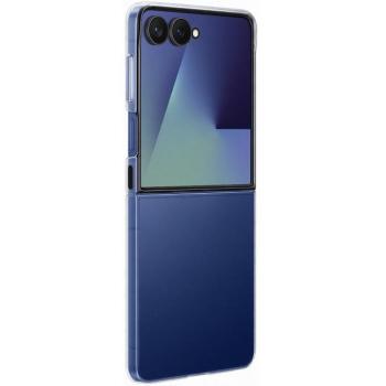 Samsung Galaxy Z Flip7 SM-F766B, Műanyag hátlap védőtok, Clear Case, átlátszó, gyári kép
