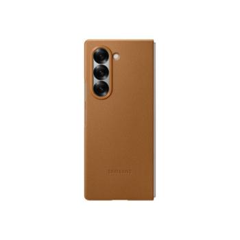 Samsung Galaxy Z Fold 6 vegán bőr tok, barna (EF-VF956PAE) kép