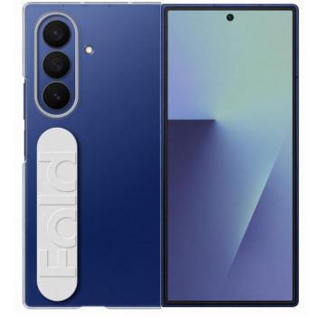 Samsung Galaxy Z Fold 7 Clear Grip gyári szilikon tok, átlátszó kép