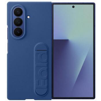 Samsung Galaxy Z Fold 7 Silicone Cover gyári szilikon tok, kék kép