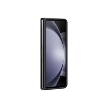 Samsung Galaxy Z Fold5 gyári Flap ECO bőr tok, fekete kép