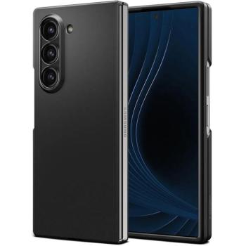 Samsung Galaxy Z Fold6 SM-F956B, Műanyag hátlap védőtok, Spigen Airskin, ultravékony, fekete kép
