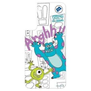 Samsung GP-TOS906HIAGW Frame Cover kompatibilis panel Samsung Galaxy S22 Plus Disney Monsters - fehér kép