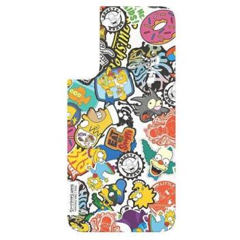 Samsung GP-TOU021HOYYW Frame Cover kompatibilis panel Samsung Galaxy S22 Simpsons Faces - fehér kép