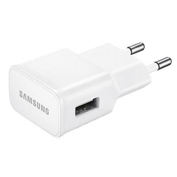 SAMSUNG hálózati töltő USB aljzat (5V / 2000 mA) FEHÉR CAT S60, Apple iPhone 7 4.7, Apple iPhone 7 Plus 5.5, Evolveo Strongphone Q5, Blackberry DTEK50 , Vodafone Smart turbo 7 (VFD500), HTC Desir kép