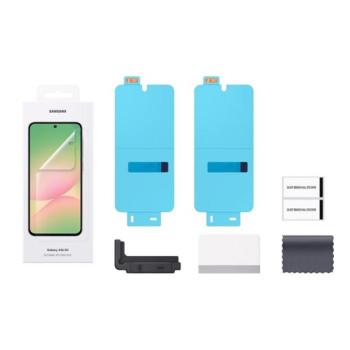 SAMSUNG képernyővédő fólia 2db (törlőkendő + segédkeret) ÁTLÁTSZÓ Samsung Galaxy A56 5G (SM-A566) kép