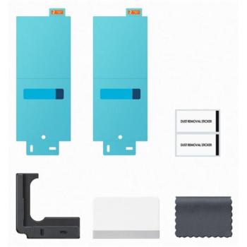 SAMSUNG képernyővédő fólia 2db (tükröződésmentes, törlőkendő, külső kijelző + segédkeret) ÁTLÁTSZÓ Samsung Galaxy Z Fold7 (SM-F966) kép