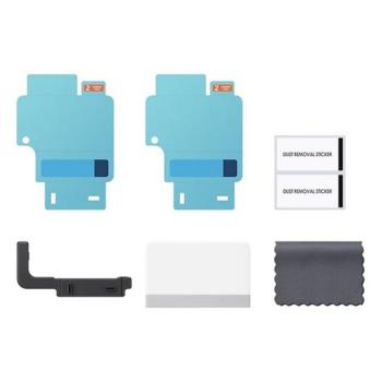 SAMSUNG képernyővédő fólia 2db (tükröződésmentes, törlőkendő + segédkeret) ÁTLÁTSZÓ Samsung Galaxy Z Flip6 5G (SM-F741) kép