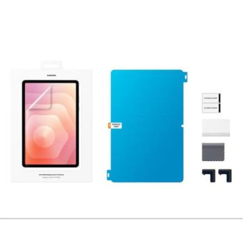 SAMSUNG képernyővédő fólia (tükröződésmentes, törlőkendő + segédkeret) ÁTLÁTSZÓ Samsung Galaxy Tab S11 5G (SM-X736B), Galaxy Tab S11 WIFI (SM-X730) kép