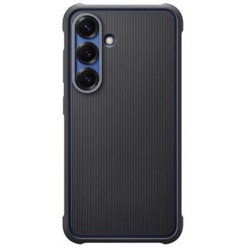 SAMSUNG műanyag telefonvédő (dupla rétegű, gumírozott) FEKETE Samsung Galaxy S25 (SM-S931) kép