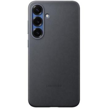 SAMSUNG műanyag telefonvédő (ECO bőr hatású hátlap) FEKETE Samsung Galaxy S25 Plus (SM-S936) kép