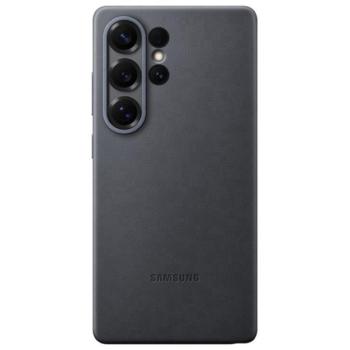SAMSUNG műanyag telefonvédő (ECO bőr hatású hátlap) FEKETE Samsung Galaxy S25 Ultra (SM-S938) kép