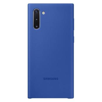 SAMSUNG műanyag telefonvédő (szilikon betét) KÉK Samsung Galaxy Note 10 (SM-N970F) kép