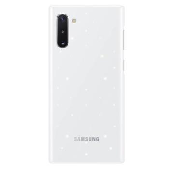 SAMSUNG műanyag telefonvédő (ultravékony, hívás és üzenetjelző funkció, LED világítás) FEHÉR Samsung Galaxy Note 10 (SM-N970F) kép