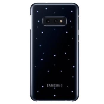 SAMSUNG műanyag telefonvédő (ultravékony, hívás és üzenetjelző funkció, LED világítás) FEKETE Samsung Galaxy S10e (SM-G970) kép