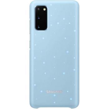 SAMSUNG műanyag telefonvédő (ultravékony, hívás és üzenetjelző funkció, LED világítás) VILÁGOSKÉK Samsung Galaxy S20 (SM-G980F), Samsung Galaxy S20 5G (SM-G981U) kép