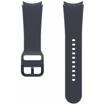 SAMSUNG pótszíj (egyedi méret, S/M méret, szilikon, izzadságálló, SPORT) GRAFIT Samsung Galaxy Watch 6 Classic 47mm (SM-R960), Galaxy Watch 6 Classic 43mm (SM-R950), Galaxy Watch 6 44mm (SM-R94 kép