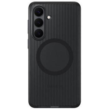 Samsung Rugged Magnet Samsung Galaxy S26 Plus gyári hátlap tok, ütésálló, MagSafe, fekete kép