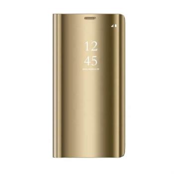 Samsung S20 Plus Smart Clear View Könyvtok - Arany kép