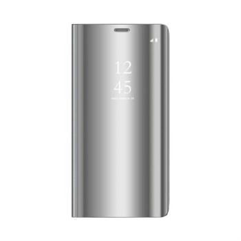 Samsung S20 Plus Smart Clear View Könyvtok - Ezüst kép