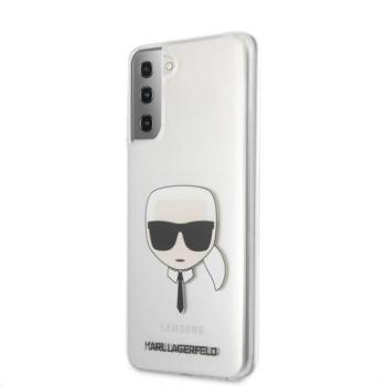 Samsung S21 Plus KARL LAGERFELD KLHCS21MKTR TPU Hátlap - Átlátszó kép