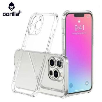 Samsung S23 Ultra Gorilla+ Anti Shock TPU Tok - Átlátszó kép